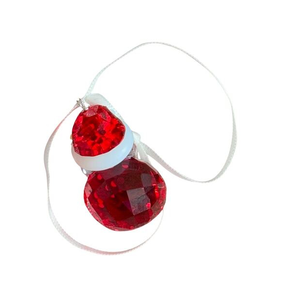 New Swarovski Rocking Santa Claus Christmas Holiday Ornament - Picture 3 of 6